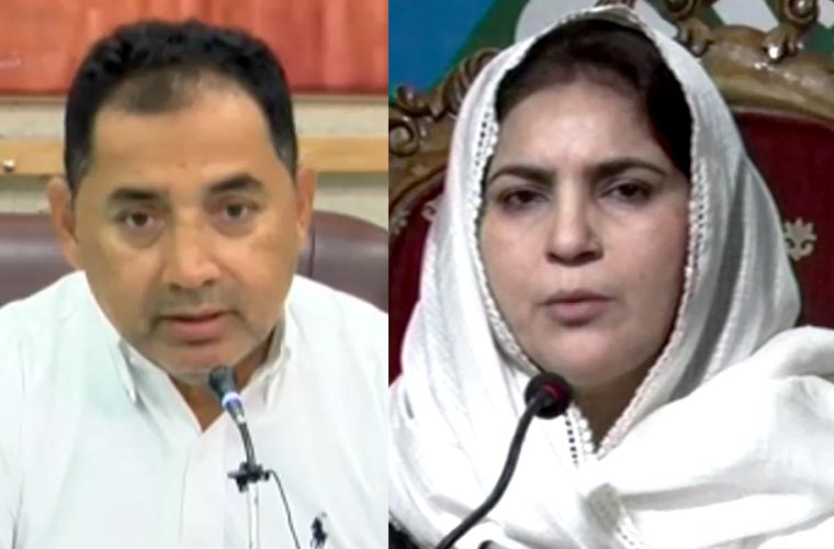 اسلم خان اور کنیز فاطمہ کا پی ٹی آئی سے تعلق ختم کرنے کا اعلان