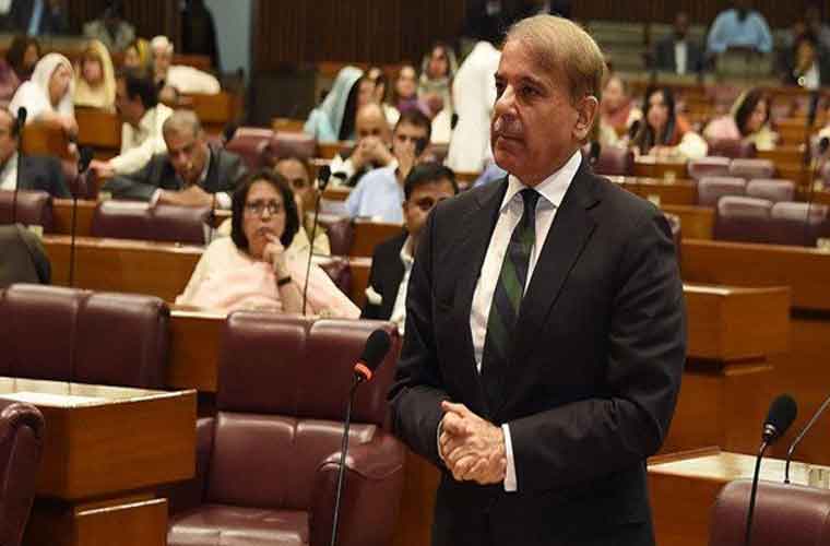 وزیراعظم شہباز شریف نے قومی اسمبلی سے اعتماد کا ووٹ حاصل کرلیا