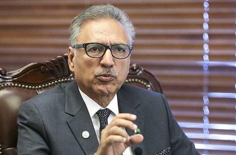 سرکاری اور فوجی عمارتوں کو نقصان پہنچانا قابل مذمت ہے: صدر مملکت