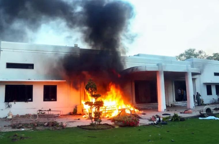 جناح ہاؤس میں دہشتگردی، پی ٹی آئی قیادت کے بہکاوے میں آکر کی : پی ٹی آئی رہنماء