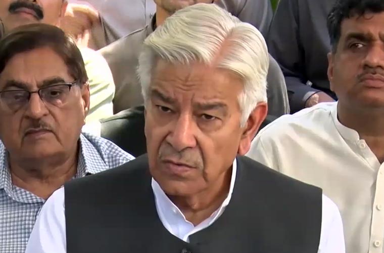 عدلیہ نے اگر یہ ارادہ کر لیا ہے کہ ایک شخص ون مین شو ہے، تو وہ نہیں ہے : خواجہ آصف