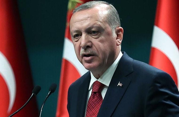 اپوزیشن امریکی صدر کیساتھ مل کر مجھے گرانے کی سازش کررہی ہے: طیب اردوان