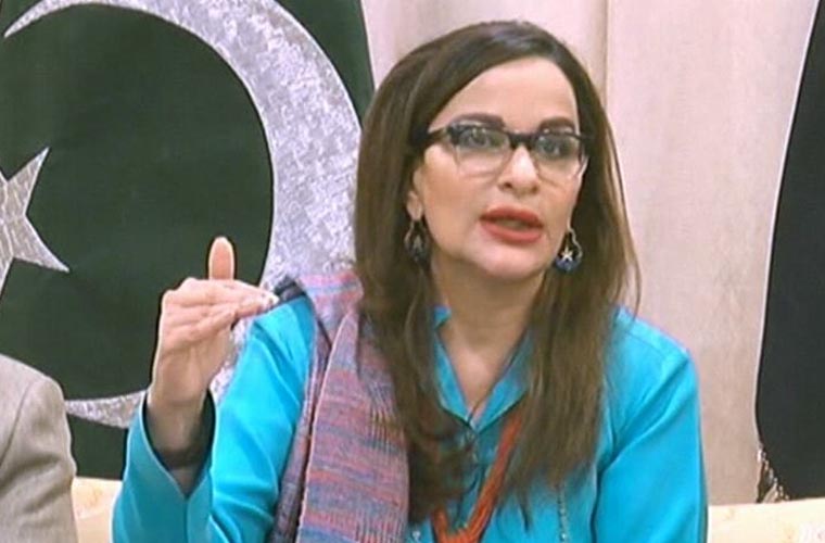 تحریک انصاف اب ہر ریڈ لائن کراس کرچکی ہے، ہوش کے ناخن لیں: شیری رحمان