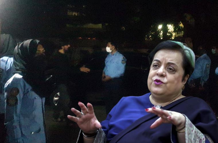 اسلام آباد پولیس نے پی ٹی آئی رہنماء شیریں مزاری کو گرفتار کرلیا