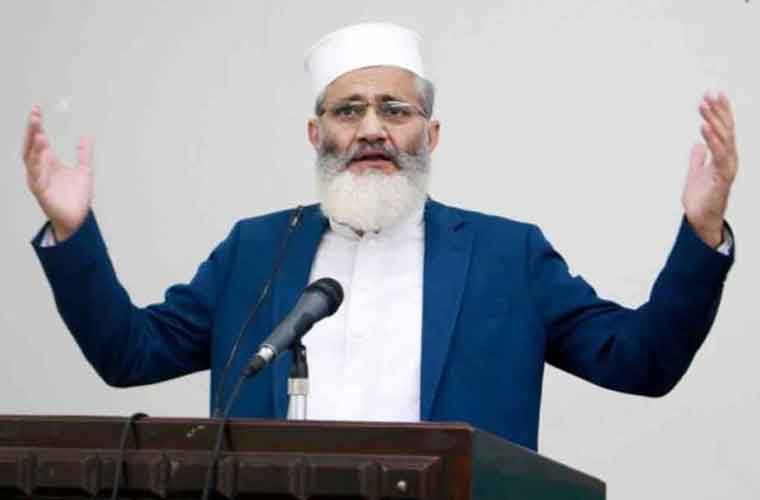 امیر جماعت اسلامی کے قافلے پر خودکش حملہ ، سراج الحق محفوظ رہیں