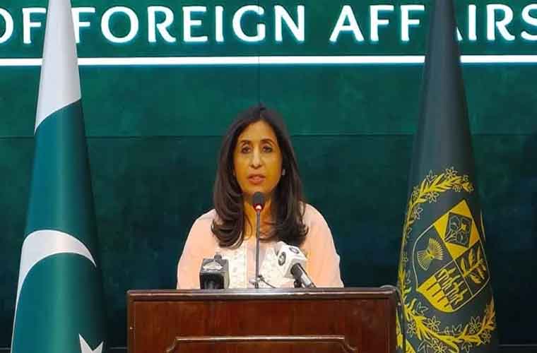 پاکستان پر  الزامات بے بنیاد ہیں : دفتر خارجہ نے انڈیا امریکا بیانیہ مسترد کردیا