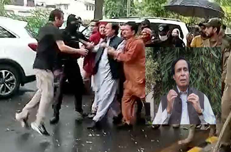 پی ٹی آئی کے صدر پرویز الٰہی عدالت میں پیش