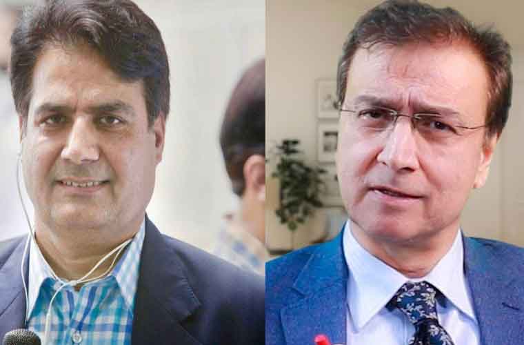 ٹی وی اینکرصابرشاکر ،معیدپیرزادہ کے خلاف دہشت گردی کا مقدمہ درج