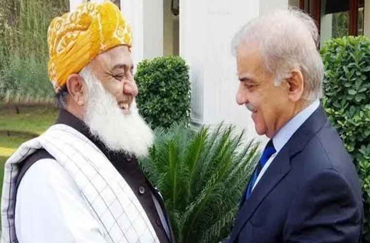 وزیراعظم شہباز شریف سے مولانا فضل الرحمان کی اہم ملاقات