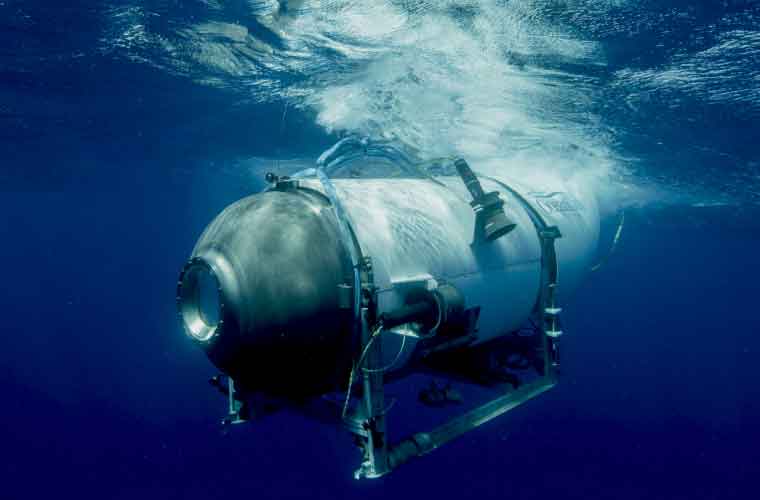 گمشدہ آبدوز ٹائیٹن کے سگنلز موصول ہوگئے