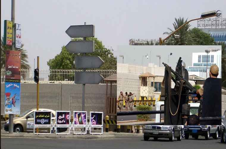 جدہ میں امریکی قونصل خانے کے باہر فائرنگ، حملہ آور سمیت 2 افراد ہلاک