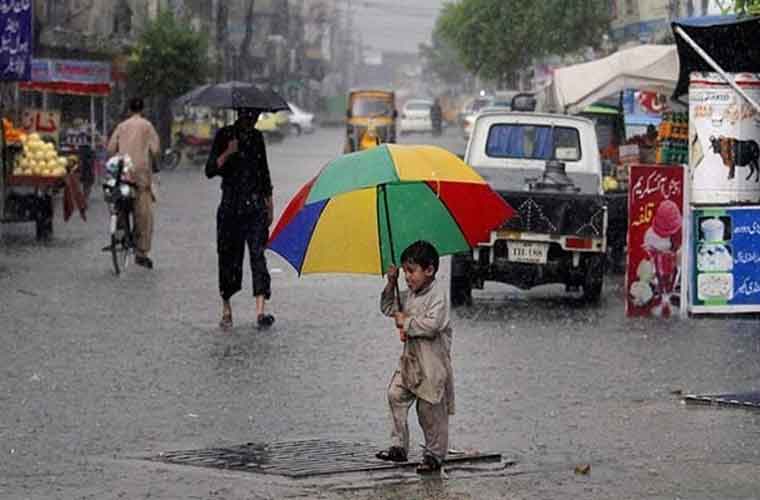 کراچی، مون سون کے دوسرے اسپیل سے شہر قائد کا موسم خوشگوار ہوگیا