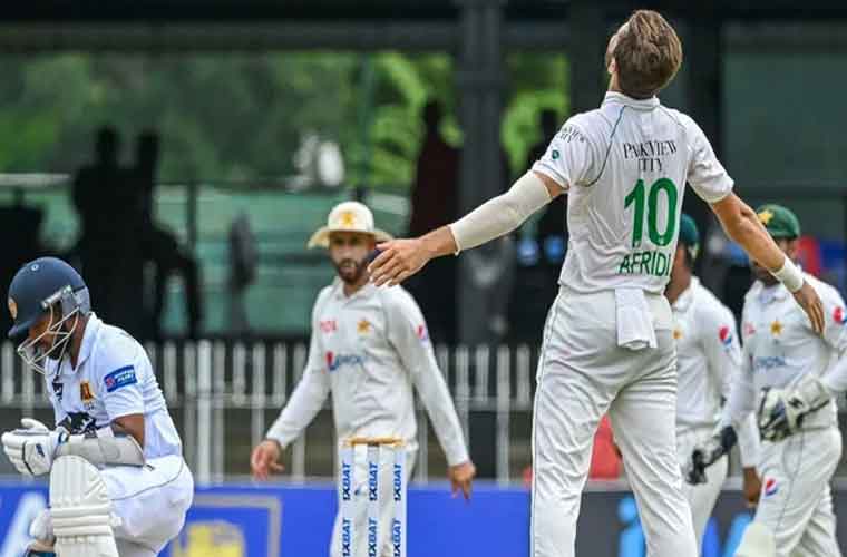 کولمبو، دوسرے ٹیسٹ میچ میں سری لنکا کی ٹیم 166 رنز پر ڈھیر