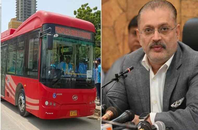 کراچی کی عوام کیلیے خوشخبری، پیپلز بس سروس کا کرایہ نہ بڑھانے کا فیصلہ