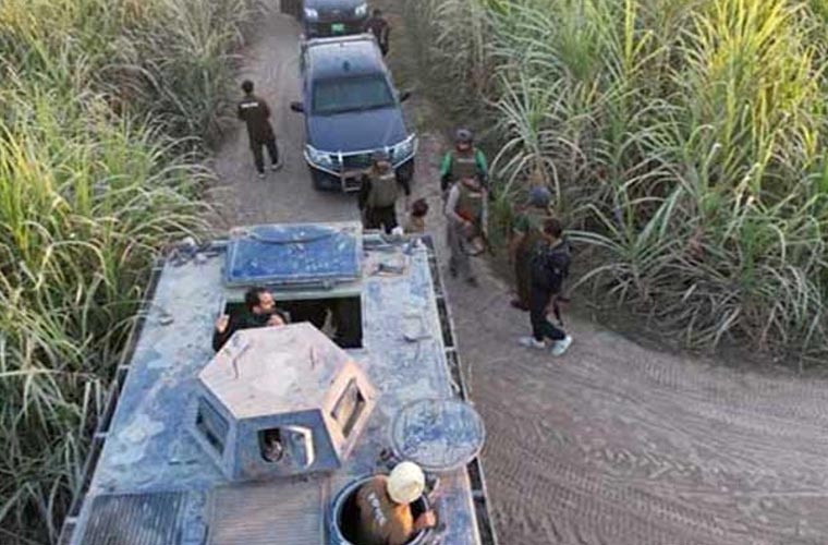 رحیم یار خان: پولیس کا کچے میں گرینڈ آپریشن، 6 ڈاکو ہلاک