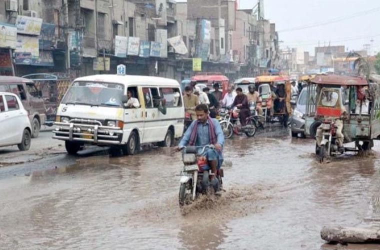 پنجاب میں 23 سے 29 جولائی کے دوران مزید بارشوں کی پیشگوئی، سیلاب کا خدشہ
