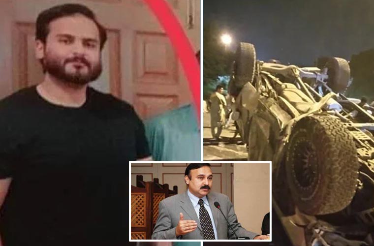 رہنما ن لیگ طارق فضل چوہدری کا بیٹا ٹریفک حادثے میں جاں بحق