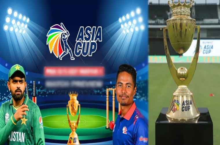 ایشیا کپ کا آغاز آج سے : افتتاحی میچ میں پاکستان اور نیپال مدمقابل ہوں گے