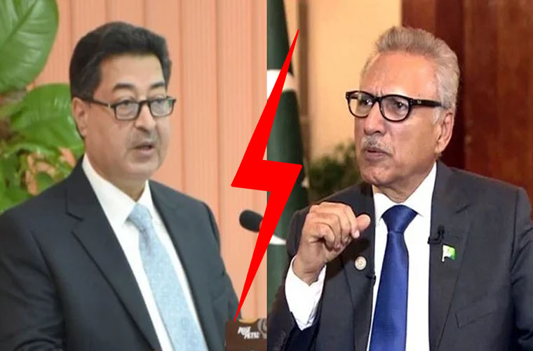 انتخابات کی تاریخ آپ کا اختیار نہیں، چیف الیکشن کمشنر کا صدر سے ملنے سے انکار