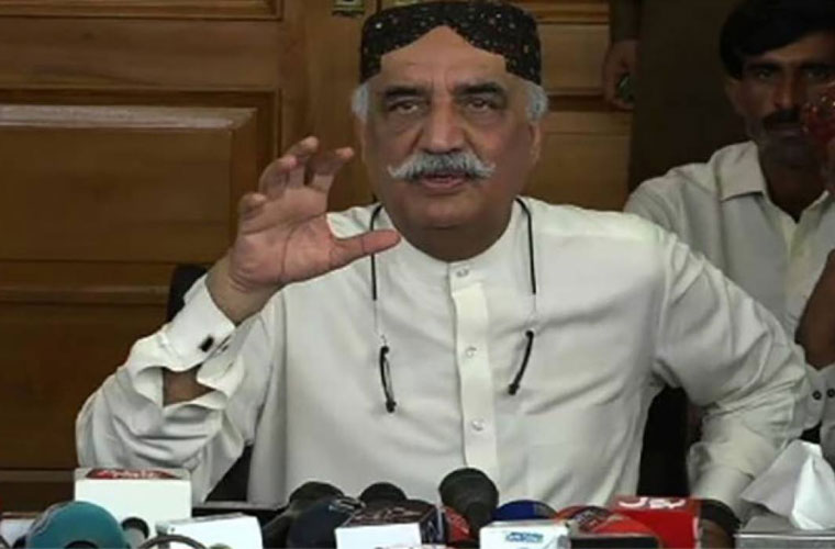 اگر انتخابات بروقت ہوئے تو آئندہ بھی اتحادی حکومت ہی بنے گی: خورشید شاہ