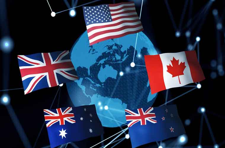 امریکا سمیت دنیا کے پانچ ممالک کا انٹیلی جنس اتحاد بھارت کیخلاف ایک پلیٹ فارم پرجمع