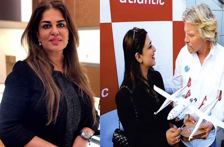 پاکستانی خاتون ورجن گیلیکٹک کے ساتھ خلائی سفر کو تیار