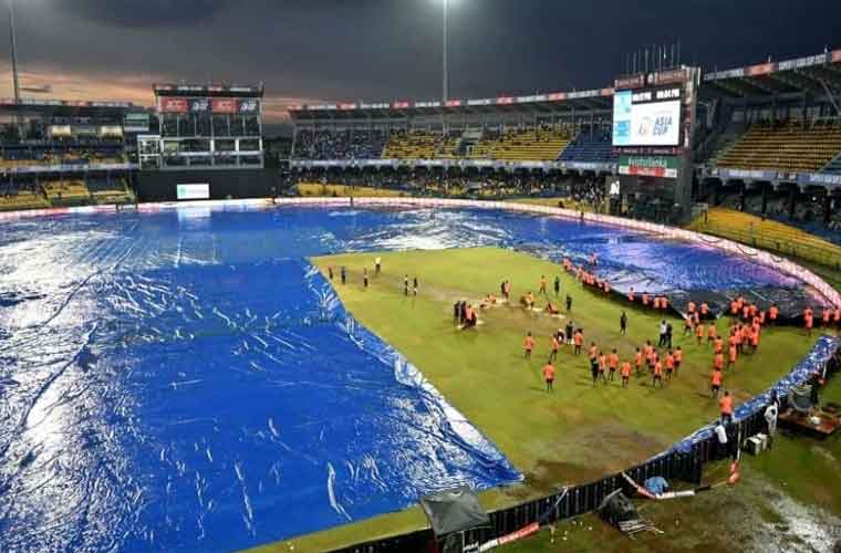 ایشیا کپ سپر فور مرحلہ : پاک بھارت میچ  کاریزرو ڈے بھی بارش سے متاثر ہونے کا امکان