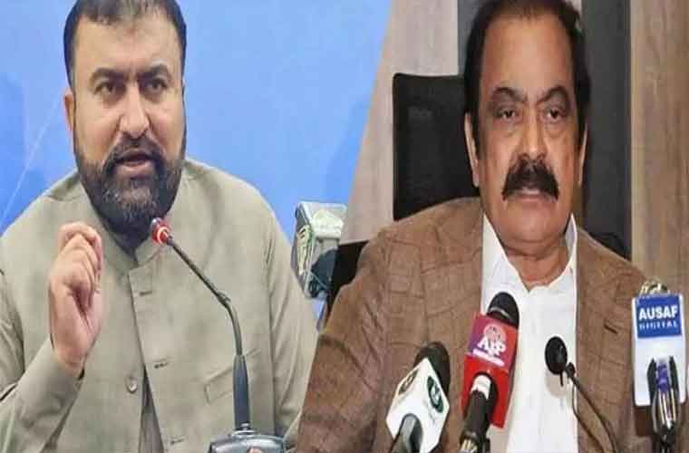 نواز شریف سے متعلق بیان :رانا ثناء اللہ اور نگراں وزیر داخلہ آمنے سامنے