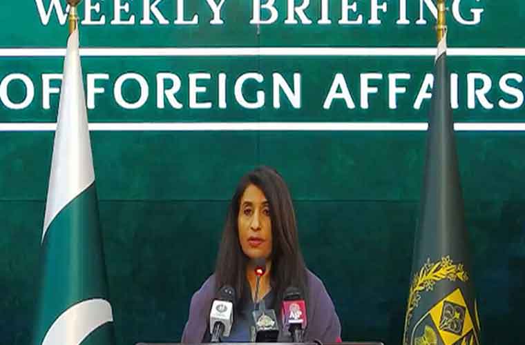 بھارت کی ریاستی دہشت گردی کا دائرہ دنیا بھر میں پھیل چکا ہے: ترجمان دفترخارجہ