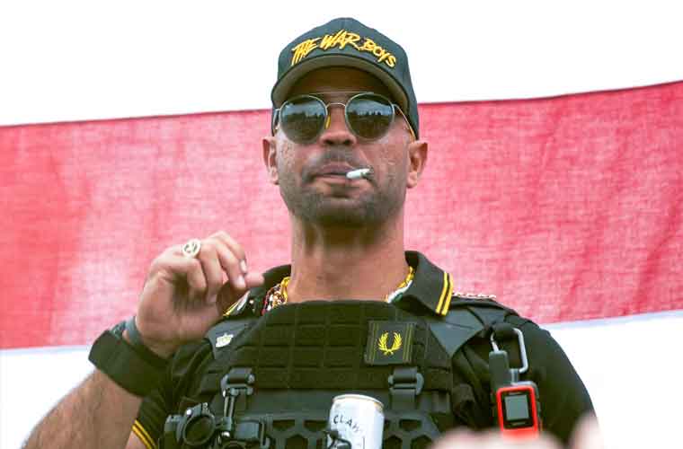 کیپیٹل ہل حملہ کیس: پراؤڈ بوائز ملیشیا کے سابق رہنما کو 22 سال قید کی سزا