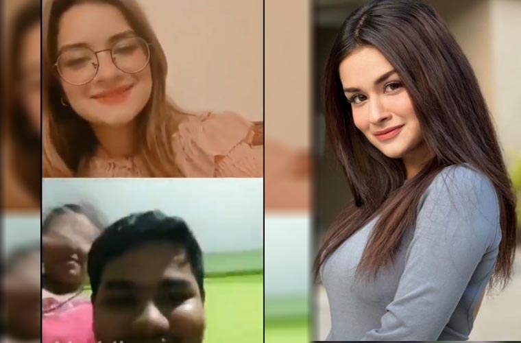 بھارتی اداکارہ سے لائیو ویڈیو پر بات کرتے ہوئے لڑکے کی چھترول، ویڈیو دیکھیں