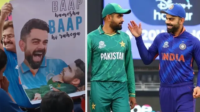 ورلڈکپ: نامناسب پوسٹرز کے ذریعے بھارتی شائقین پاکستان کا مذاق اڑانے لگے