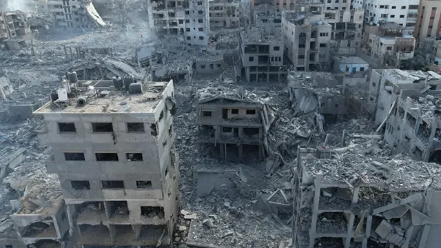 غزہ پر اسرائیلی بمباری سے 1570 فلسطینی شہید، 7200 سے زائد زخمی