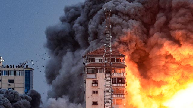 اسرائیلی حملوں میں اب تک 232 فلسطینی شہید، 1700 سے زائد زخمی ہوگئے