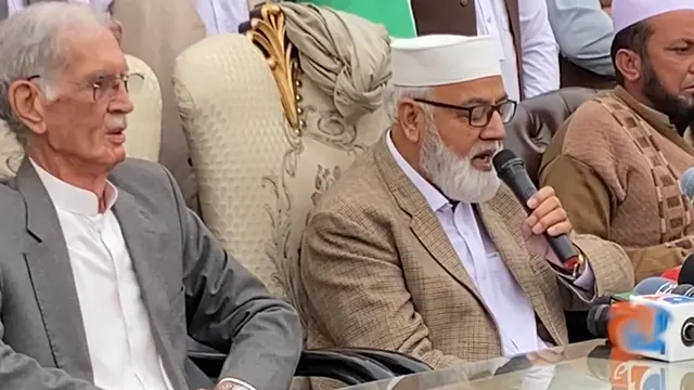 نائب امیر جماعت اسلامی بشیر خان کا پی ٹی آئی پارلیمنٹرین میں شمولیت کا اعلان