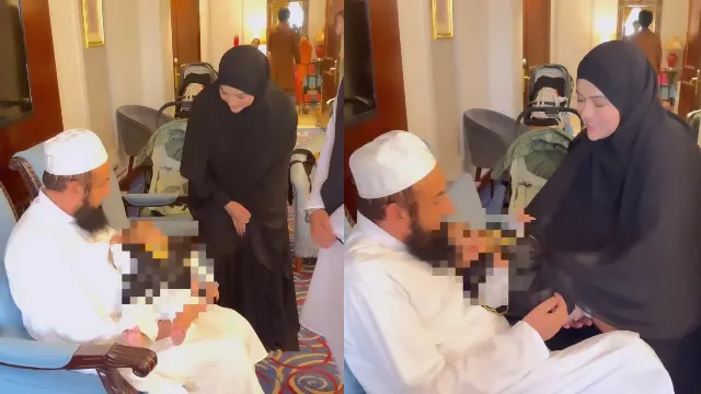 طارق جمیل کی مولانا طارق جمیل سے ملاقات، ویڈیو وائرل