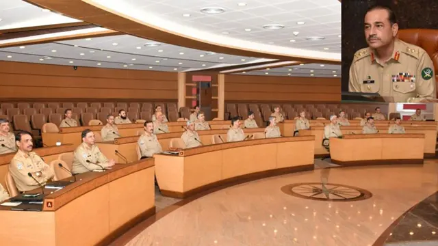 پاک فوج انتخابات میں الیکشن کمیشن کو ضروری تعاون فراہم کرے گی: کور کمانڈرز کانفرنس