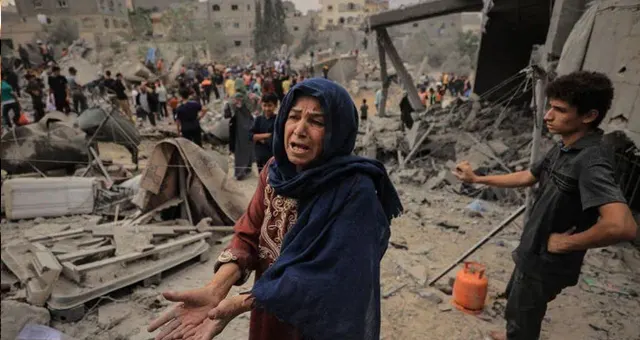 غزہ: اسرائیل کے وحشیانہ حملے جاری،مزید60 فلسطینی شہید