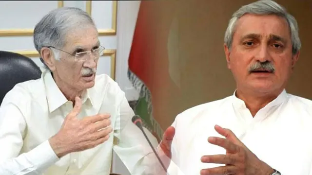 خیبر پختونخوا میں پرویز خٹک اور پنجاب میں جہانگیر ترین مشکلات کا شکار