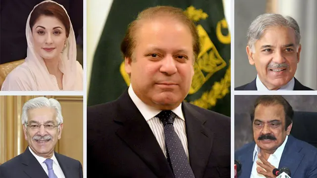 الیکشن 2024: ن لیگ کے پانچ بڑے رہنما کن کن حلقوں سے کھڑے ہیں؟