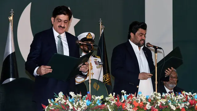 وزیر اعلیٰ سندھ کی حلف برداری ، نگراں کابینہ کی تحلیل کا نوٹیفکیشن جاری