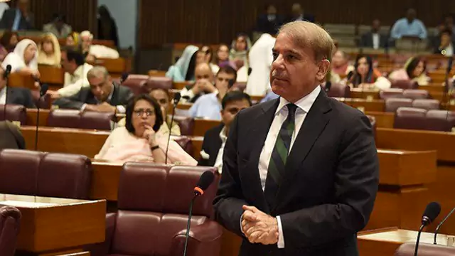 شہباز شریف وزیر اعظم پاکستان منتخب ، عمر ایوب کو شکست