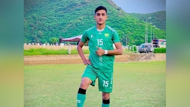  سابق انڈر 19 فٹبالر ٹریفک حادثے میں جاں بحق