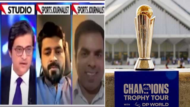 پاکستانی صحافی  نے "ارناب گوسوامی” کو دن میں تارے دیکھا دیے