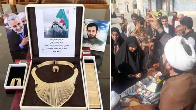 فلسطینیوں، لبنانیوں کی امداد! خواتین نے سونے کے زیورات عطیہ کردیے