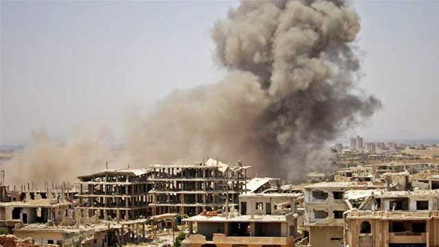اسرائیل کا شام کے قدیم شہر پر حملہ، 36 افراد شہید درجنوں زخمی