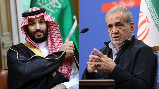 امید ہے او آئی سی اجلاس نتیجہ خیز رہے گا، ایرانی صدر کی سعودی ولی عہد سے گفتگو