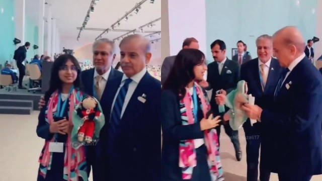 نوجوان لڑکی وزیراعظم کو تحفے میں گڑیا دے بیٹھی، ویڈیو وائرل