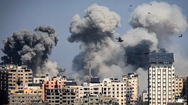 صہیونی فضائیہ کے غزہ پر حملے، مزید 50 فلسطینی شہید