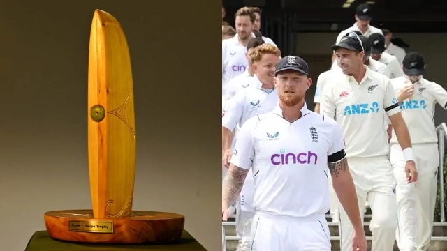 انگلینڈ نیوزی لینڈ ٹیسٹ سیریز کی ٹرافی میں خاص کیا ہے؟